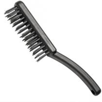 Escova de Aço com Base Plástica e 5 Fileiras de Cerdas - 43186001 - TRAMONTINA Escova de Aço com Base Plástica e 5 Fileiras de Cerdas - 43186001 - TRAMONTINA