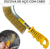 Escova de Aço Com Cabo - Fertak