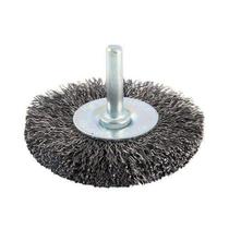 Escova De Aco Com Haste Circular 75 Mm Brasfort - 7249