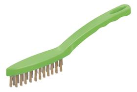 Escova De Aço Condor C/ 3 Fileiras Aço Latonado