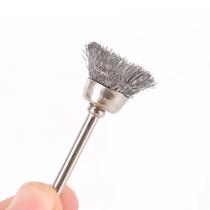 Escova de aço cone para micro retífica -03 peças
