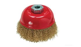 Escova De Aço Copo Latonada - 100 X 14mm - REF: 746059 - MTX Escova De Aço Copo Latonada - 100 X 14mm - REF: 746059 - MTX