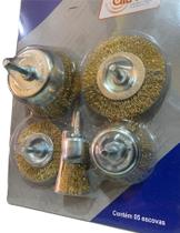 Escova De Aço Dis-Flex 5 Unidades