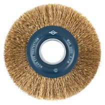 Escova de Aço Latonado Circular 6 x 3/4"" - 7247 - BRASFORT