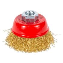 Escova De Aço Latonado Tipo Copo C/ Rosca 60xm14mm (571,0014) - Graff Vantage