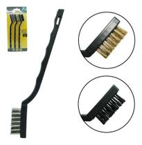 Escova De Aco / Nylon Com Cabo De Plastico Pro Kit Com 3 Pec - Oem - Eda Escova De Aco / Nylon Com Cabo De Plastico Pro Kit Com 3 Pec - Oem - Eda