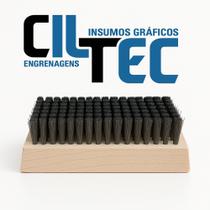 Escova de Aço para Limpeza de Cilindros Anilox
