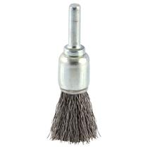Escova de Aço Pincel com Haste 17mm - 7266 - BRASFORT Escova de Aço Pincel com Haste 17mm - 7266 - BRASFORT
