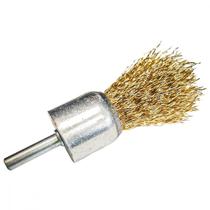 Escova De Aco Pincel Mil Kits Aco Latonado Para Furadeira 1'' X M28 Escova De Aco Pincel Mil Kits Aco Latonado Para Furadeira 1'' X M28