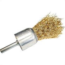 Escova De Aco Pincel Mil Kits Aco Latonado Para Furadeira 1'' X M28 Escova De Aco Pincel Mil Kits Aco Latonado Para Furadeira 1'' X M28