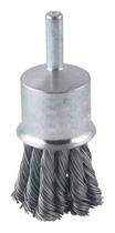 Escova De Aço Pincel Trançado 22mm P/ Furadeira C/ Haste 1/4