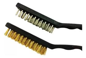 Escova De Aço Profissional Eda Grande Com 2 Peças 7 Aa Escova De Aço Profissional Eda Grande Com 2 Peças 7 Aa