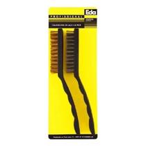 Escova De Aço Profissional Eda Grande Com 2 Peças Escova De Aço Profissional Eda Grande Com 2 Peças