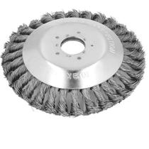 Escova De Aço Rotativa Para Roçadeira Gasolina Profissional