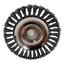 Escova de Aco Rotativa para Rocadeira Profissional Stihl Disco Universal Eletrica 6"