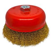 Escova de Aço tipo Copo 6 Pol. 150mm M-14 - Disflex