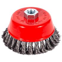 Escova De Aço Trançado Tipo Copo Com Rosca 571,0019 - Graff