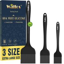 Escova de alinhavo Walfos de silicone de alta resistência ao calor, 3 tamanhos