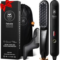 Escova de alisamento de cabelo FEBOTE Heated Ionic para homens