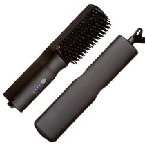 Escova de alisamento de cabelo Red by Kiss 2 em 1 Ionic Ceramic