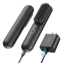 Escova de alisamento de cabelo TYMO PORTA PRO Cordless Black Escova de alisamento de cabelo TYMO PORTA PRO Cordless Black