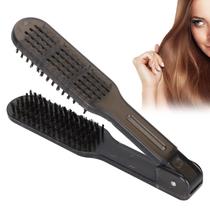 Escova de alisamento de cabelo YUYTE de cerdas duras de dupla face
