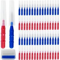 Escova de aparelhos dentários Flosser GXXMEI 250 unidades de higiene dental Escova de aparelhos dentários Flosser GXXMEI 250 unidades de higiene dental
