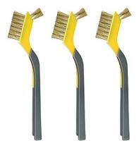 Escova de arame de latão ALLWAY 1,3 cm L x 18 cm L Escova de arame de latão ALLWAY 1,3 cm L x 18 cm L