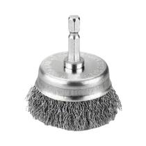 Escova De Arame Hexagonal Grossa Para Remoção De Ferrugem, Limpeza E Polimento, Roda De Aço Carbono