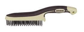 Escova de arame Hyde 46830 de aço de alto carbono 30 cm cônica