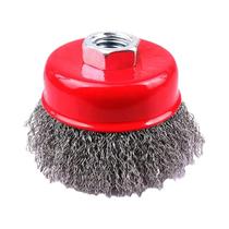 Escova De Arame Para Esmerilhadeira Angular De 75mm, Escova Cônica Com Rosca M14 Para Polimento De