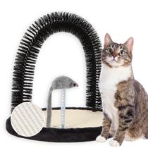 Escova de arco Cat Self Groomer Happi N Pets com almofada de sisal Escova de arco Cat Self Groomer Happi N Pets com almofada de sisal