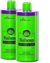 Escova de Babosa Brazilian Aloe Gel Gloss Liso Máximo e Brilho Radiante