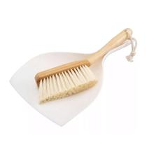 Escova de Bambu e pá para limpeza - WHITE