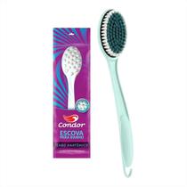 Escova de Banho Dupla Face Rosa Macio Escova de Chuveiro Massageador Esfoliante