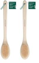 Escova de banho EcoTools Bristle com alça de bambu esfoliante Escova de banho EcoTools Bristle com alça de bambu esfoliante
