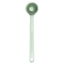 Escova de banho elétrica Long Handle Back Scrubbing Green