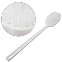 Escova de Banho Plástico 40cm Branco