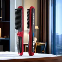 Escova De Barba De Alisamento Elétrico Pente Alisador De Cabelo Profissional Escova De Barba De Alisamento Elétrico Pente Alisador De Cabelo Profissional
