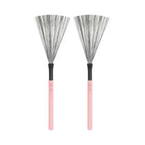 Escova De Bateria Jazz Com Fio De Metal E Cabo De Madeira, Acessórios Para Instrumentos De Percussão Escova De Bateria Jazz Com Fio De Metal E Cabo De Madeira, Acessórios Para Instrumentos De Percussão