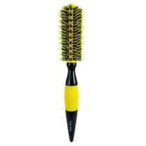 Escova de Cabelo 18K AGC - CERÂMICA Amarela e CERDAS MISTAS Cabo GROSSO pontiagudo Escova de Cabelo 18K AGC - CERÂMICA Amarela e CERDAS MISTAS Cabo GROSSO pontiagudo