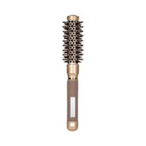 Escova De Cabelo Anti-estática De Alumínio Profissional Para Barbeiros, Pente Redondo Para Uso Úmido