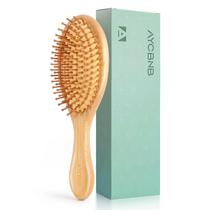Escova de cabelo AYCBNB Bamboo, conjunto de 6 peças para crescimento de cabelo Escova de cabelo AYCBNB Bamboo, conjunto de 6 peças para crescimento de cabelo