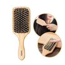 Escova de Cabelo Belliz Raquete Cerdas de Madeira Reduz Frizz 25cm Escova de Cabelo Belliz Raquete Cerdas de Madeira Reduz Frizz 25cm