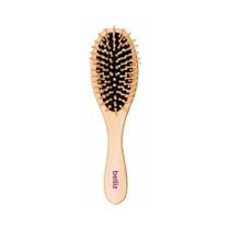 Escova De Cabelo Belliz Wood Oval Cerdas De Madeira Escova De Cabelo Belliz Wood Oval Cerdas De Madeira