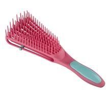 Escova De Cabelo Caracol Dompel Polvo Cor:Rosa Escuro
