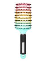 Escova De Cabelo Com Cerdas De Nylon e javali Desembaraça Pente Escova De Cabelo Com Cerdas De Nylon e javali Desembaraça Pente