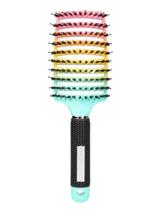 Escova De Cabelo Com Cerdas De Nylon e javali Desembaraça Escova De Cabelo Com Cerdas De Nylon e javali Desembaraça