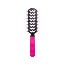Escova de cabelo Cricket Static Free Flo Color Vent Estilo rápido de secagem, desembaraçamento e sem frizz Cerdas antiestáticas, ideais para todos os tipos de cabelo, The Alibi (rosa)
