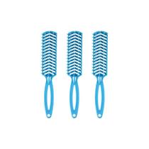 Escova De Cabelo Darma 303 Rigida Reta Desembaraçadora - 3Un Escova De Cabelo Darma 303 Rigida Reta Desembaraçadora - 3Un